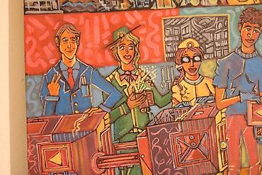 Slike i ramovi: Fixing the Modern Color Machine, Akril na platnu 60x80, autor — 5