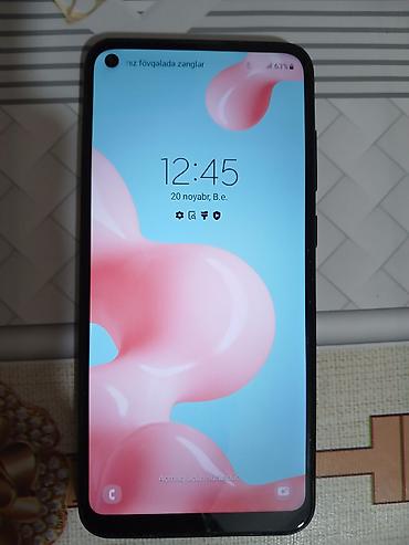 telefon a11: Samsung Galaxy A11, 32 GB, rəng - Qara, Barmaq izi — 1