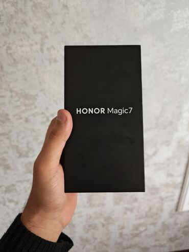 İnformatika: Honor Magic 7, 256 GB, rəng - Qara, Sensor, Barmaq izi, Simsiz şarj