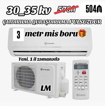 ev peci: Hann split kondisioner seti - Güc: 30–35 kVt (model seriyası — 1