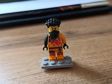 kaktus oyuncaq: LEGO minifiqur – tematik döyüşçü/personaj - Parlaq narıncı-sarı — 1