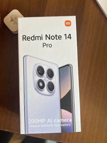 14 ayfon: Redmi Note 14 Pro, 256 GB, rəng - Göy