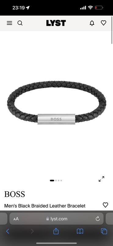 Bilərziklər: Hugo boss original kisi golbagi. 140 azne “LYST” saytindan sifaris