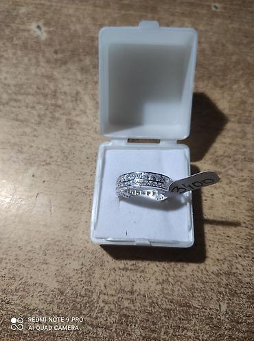 Prstenje: Srebrni prstenovi sa cirkonima – više modela - Model 1: tanji obruč — 4