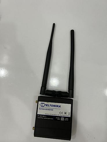 internet tap: 📶 Teltonika RUT230 sənaye 3G router satılır Tam komplekt: router — 2