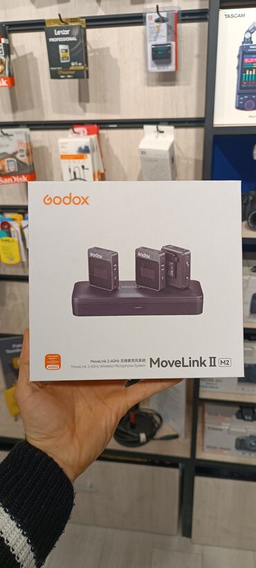 foto i video tekhnika png: Godox Movelink II m2