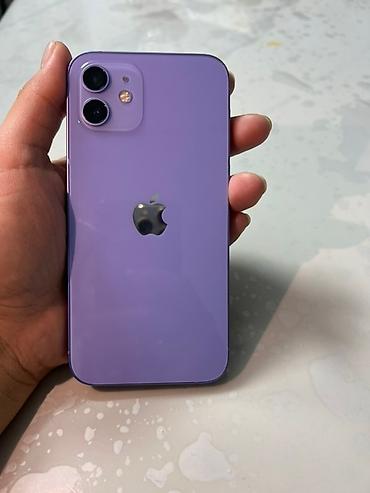 Apple iPhone: IPhone 12, 64 ГБ, Deep Purple, 77 % — 2