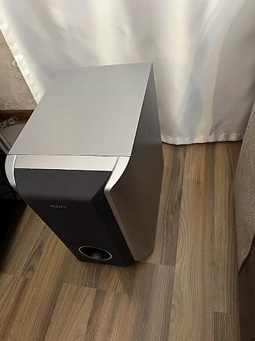 gencede televizor: Yeni Sony Kolonka, Növ - Ev kinoteatrı üçün, rəng - Gümüşü — 3