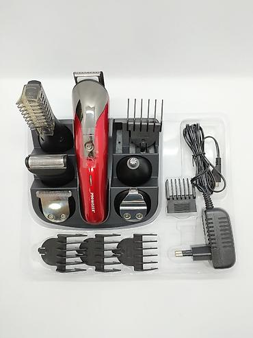 saç maşınları: Promozer 2018 - Trimmer dəsti 10in1 Təsviri:⬇️Keyfiyyətli Təraş — 9