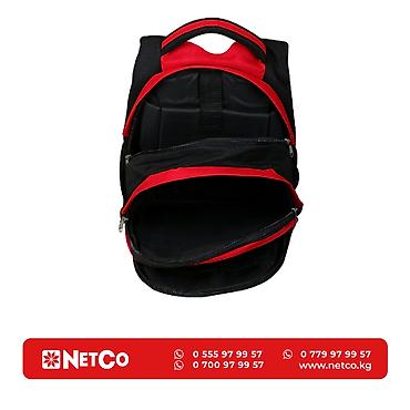 black: Bag for notebook B 13.3" black-red Характеристики: Тип: сумка для — 1