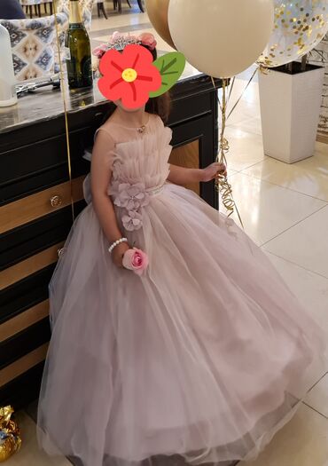 для девочки платье: Детское платье, цвет - Фиолетовый