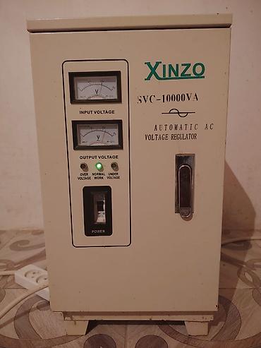 işlənmiş stabilizatorlar: Xinzo SVC-10000VA avtomatik AC gərginlik tənzimləyicisi - Güc: 10 kVA — 1