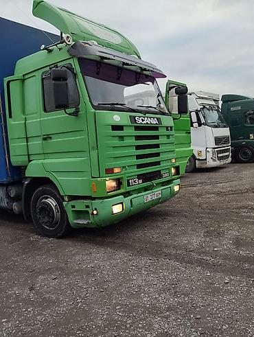 Тягач, Scania, 1996 г., Тентованный
