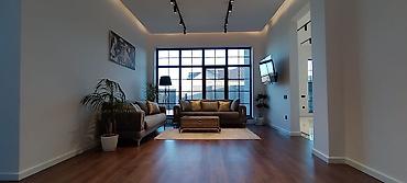 Həyət evləri və villaların satışı: Müasir memarlığa malik iki mərtəbəli villa. Geniş panoram pəncərələr — 3