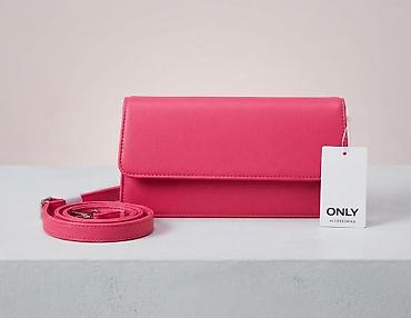 aksesoari u beogradu: Mini torbica preko ramena – ONLY Accessories - Boja: intenzivno roze — 1