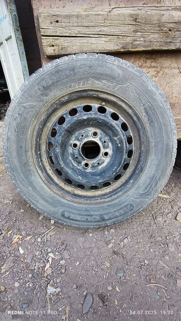 Шины: 185/70/R14 Лета/ с дисками в хорошем состоянии салып айдаса болот at lalafo.kg — 13 Шины: 185/70/R14 Лета/ с дисками в хорошем состоянии салып айдаса болот — 13