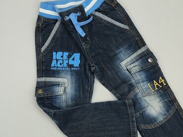 swiecace legginsy dla dzieci: Other children's pants, 4-5 years, 104/110, condition - Perfect