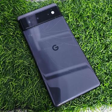 Google Pixel 6, Б/у, 128 ГБ, цвет - Серый, 1 SIM, eSIM