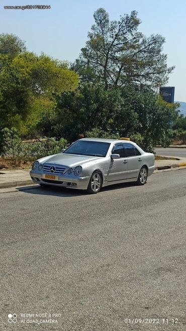 Mercedes-Benz E 270: 2.7 l | 2002 year Limousine