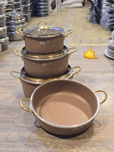 Digər: Keyfiyyətli qranit qazan dəstləri yandırmır yapışdırmır — 9