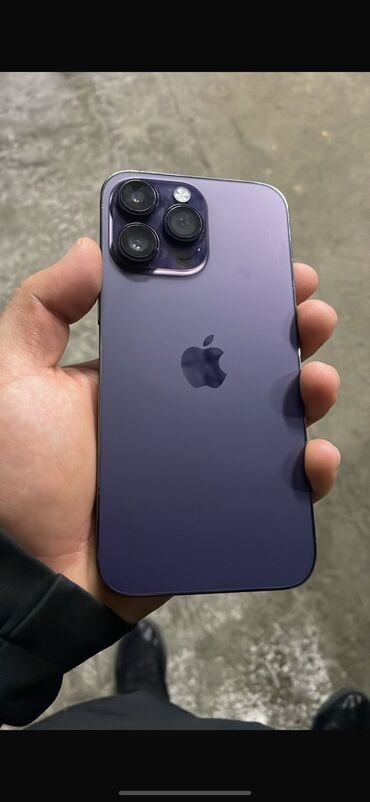 айфон 14 в корпусе хр: IPhone 14 Pro, Б/у, 256 ГБ, Deep Purple, 85 %