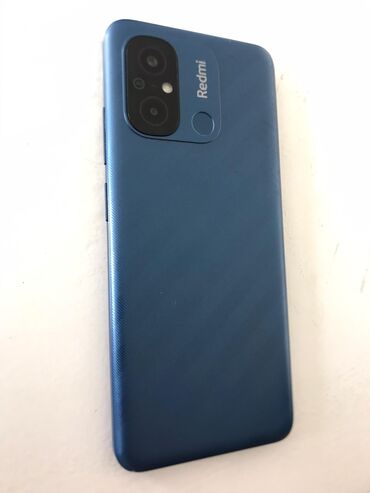 телефон redmi 11: Xiaomi, Redmi 12C, Б/у, 128 ГБ, цвет - Синий, 2 SIM