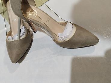 pari: Туфли, 37, Christian Louboutin, Новый, цвет - Бежевый, Самовывоз — 3