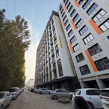 квартира село манас: 1 комната, 50 м², Кок-Жар ж/м Элитка, 8 этаж, ПСО (под самоотделку) — 1
