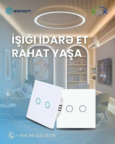 Termostatlar: Termostat – ağıllı idarəetmə paneli Xüsusiyyətlər: - Temperaturun — 16