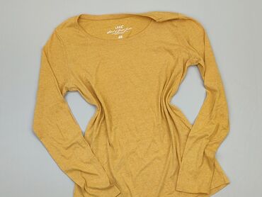 żółte bluzki z długim rękawem: Blouse, H&M, S (EU 36), condition - Very good
