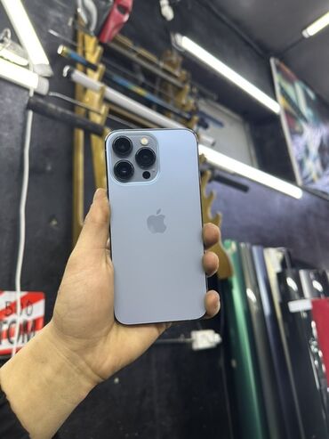 Apple iPhone: IPhone 13 Pro, Колдонулган, 256 ГБ, Күмүш, 91 %