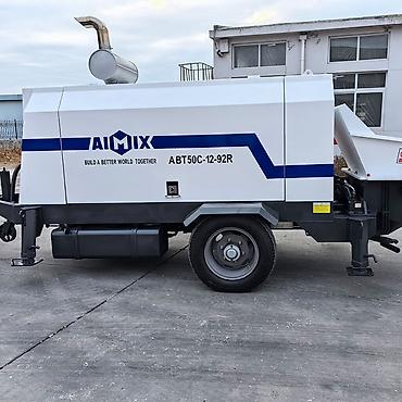 Дизельный бетононасос ABTC-50 Дизельные бетононасосы серии ABTC