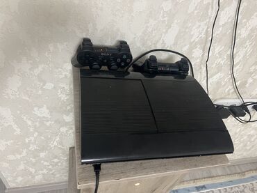 бу машина автомат: Игровая консоль Sony PlayStation 3 Super Slim черного цвета