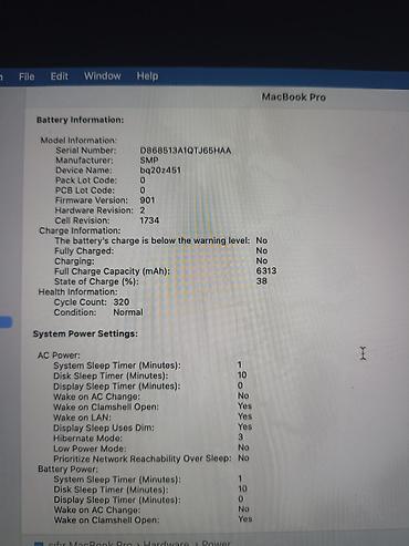 cpu i7: İşlənmiş Apple MacBook, 15.4 ", Intel Core i7, 256 GB, Ünvandan götürmə, Pulsuz çatdırılma, Ödənişli çatdırılma — 5