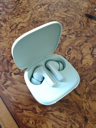 Б/у Беспроводные (Bluetooth) Наушники, Xiaomi, цвет - Голубой