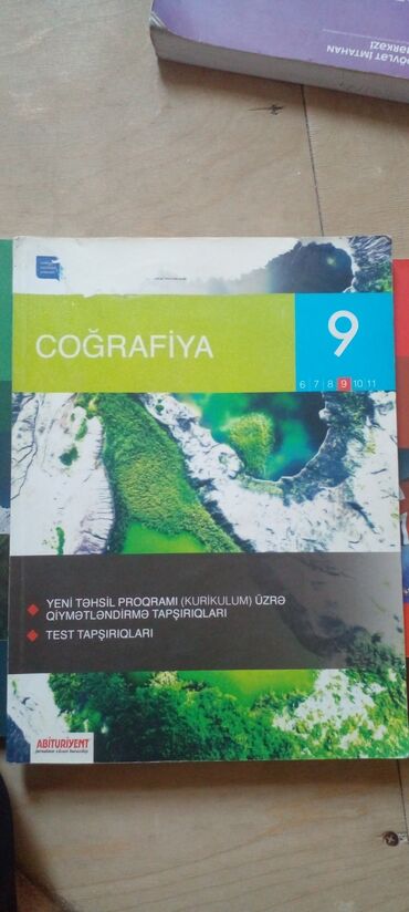 dəftərlər bloknotlar gündəliklər: Coğrafiya 9 cu sinif topku 2018 üstünde işlenmeyib 2018 neşrdir son