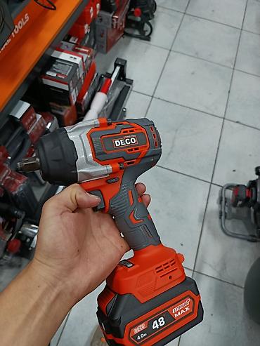 Аккумуляторный ударный гайковерт DECO DCIW-800 Основные