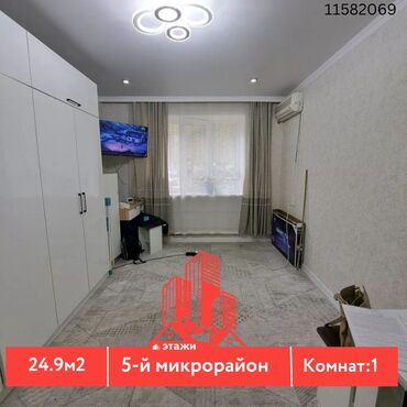 Продажа квартир: 1 комната, 25 м², Общежитие и гостиничного типа, 1 этаж, Старый ремонт