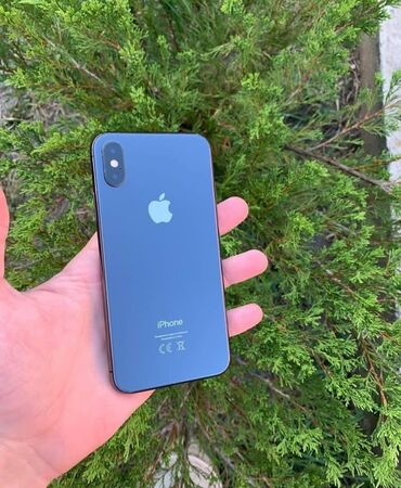 iphone 2ci əl: IPhone X, 256 ГБ, Черный, Face ID