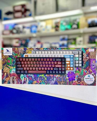 logitech superlight 2: Клавиатура, Darmoshark, Механическая, Проводное, Bluetooth подключение, Размер: 65% — 3