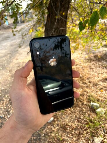 роутер симка: IPhone Xr, Б/у, 64 ГБ, Jet Black, 77 %