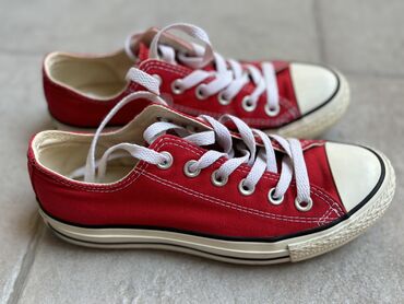 bluzica crvena otkacena: Converse, Size: 37, bоја - Crvena