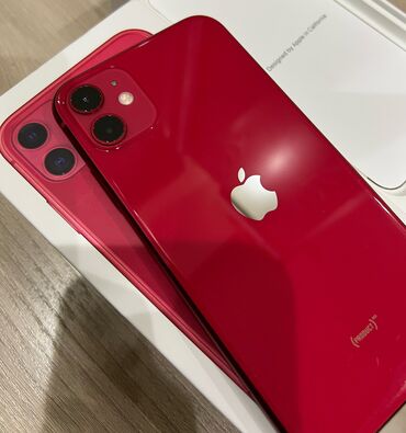 телефоны айфон 11: IPhone 11, Б/у, 128 ГБ, Красный, Зарядное устройство, Защитное стекло, Коробка