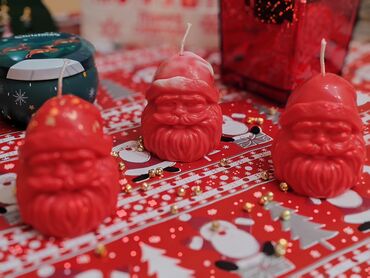 Sveće i svećnjaci: Set sveća, bоја - Šareno, Novo — 8