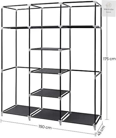 Dolablar: Yeni, Açılan, 4 qapılı Düz dolab, Qarderob, paltar dolabı — 4