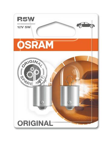 papuce iz pariza: Automobilske sijalice OSRAM R5W 5W 12V BA15s DUO BOX pakovanje - 2
