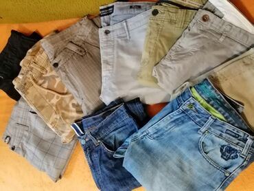 Cinslər: Kişi şalvar və cins şalvar dəsti Zegna Sport, Kenzo, Scoth&Soda — 1