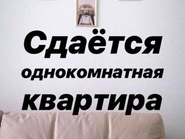 срочно здаю квартиру долгосрочно кок жар: 1 бөлмө, Менчик ээси, Толугу менен эмереги бар