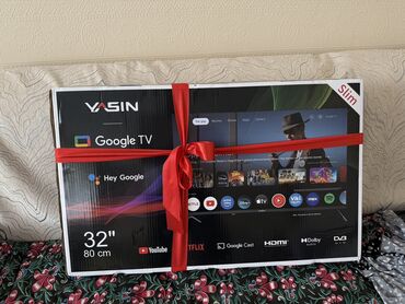 Телевизоры: Телевизор YASIN 32G11K С поддержкой Google TV, голосовой помощник