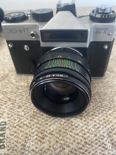 orient star: Пленочный фотоаппарат Зенит-ЕТ с объективом Гелиос-44-2 58 мм f/2 — 1